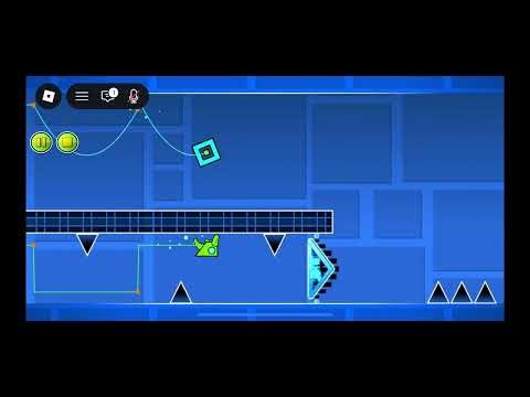 Helper by me in geometry dash Roblox