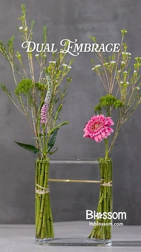 2.9M views · 7.9K reactions | Two hearts, one bloom.  You need this Dual Embrace Flower Arrangement! | Blossom | Facebook