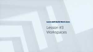 What are SAP Build Work Zone workspaces?