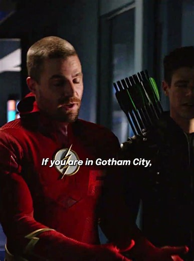 Flash and Green Arrow swap lives 🤣 #shorts