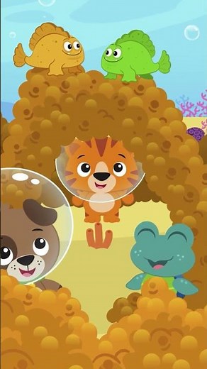 Can you spot the frog fish?!? | Ocean Explorers | Baby Einstein | #Shorts | Kids Cartoons