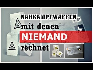 Nahkampfwaffen, mit denen NIEMAND rechnet #1