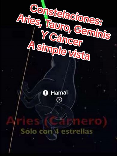 Constelaciones Zodiacales: Aries, Tauro, Géminis y Cangrejo