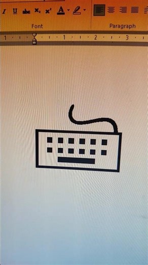 keyboard symbol create for word #symbols #automobile #computertechnic #wordpad