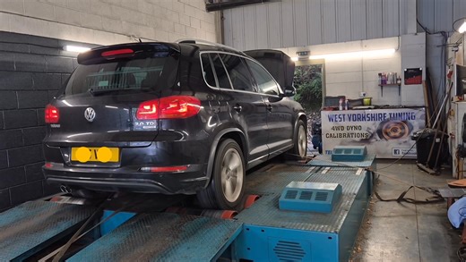 ***DYNO PROVEN GAINS!!*** VW Tiguan 2.0 TDI 177BHP - Performance Remap! We custom tuned this Tiguan on our calibrated 4WD dyno capable of showing true figures on VAG Quattro systems! We have tuned and developed extensively on all VAG CR engines producing outstanding results and come very highly recommended on the Tiguan owners groups with customers travelling from all over the UK! We brought the turbo in earlier reducing factory lag and giving a much better power delivery throughout! We saw outs