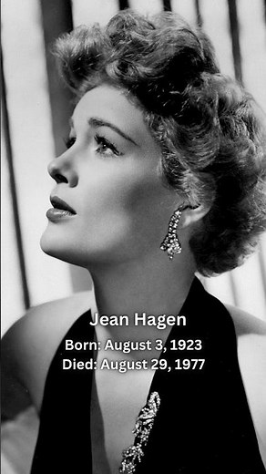 Jean Hagen Known As Lina Lamont In Singin' in the Rain🕊️#jeanhagen #actress #fy #shorts #classic