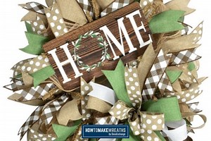 Basic Deco Mesh Wreath Kit - How to Make Wreaths - Wreath Making for Craftpreneurs