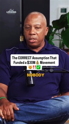 Rich Lessons Podcast | Business & Entrepreneurship Unfiltered on Instagram: "💬 Comment ‘ROI’ to watch the full conversation. Dr. Calvin Mackie, engineer and founder of a multi-million dollar movement, reveals the foundational principle behind his success. By designing his model around what people care about (ROI, compliance, and measurable outcomes) he was able to secure over $30 million in funding, created 40 jobs, and built a legacy of real impact. If you had to start your business based on o