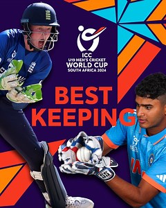 Swift work behind the stumps, great reflexes and so much more 🤩 Enjoy the Best Keeping moments from the ICC U19 Men’s Cricket World Cup 2024 📽️ #U19WorldCup | ICC - International Cricket Council