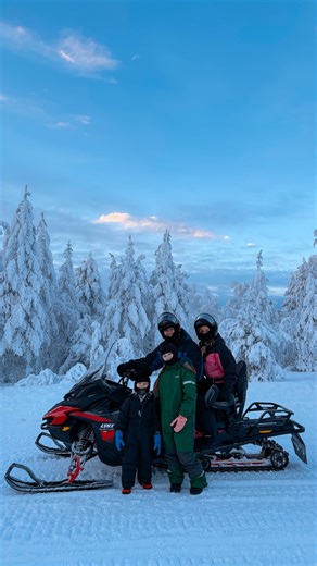 Amy O Brien | Another unforgettable experience in Lapland ❄️🥹 We took the tour with @snowridelapland highly recommended. We went on Family Snowmobile... | Instagram