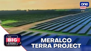 Meralco terra solar project to boost Luzon's power supply #TheBigStory | The P200 billion Meralco Terra (MTerra) Solar Project in Nueva Ecija is expected to improve the power supply in Luzon, providing clean energy to over two million households and cutting carbon emissions. | ONE News