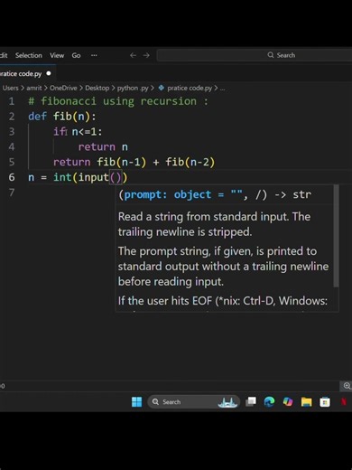 Recursion Interview Question #shorts