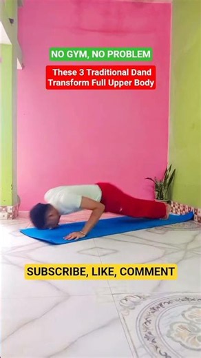 3 Traditional Dand For Full Body Workout #short #shorts