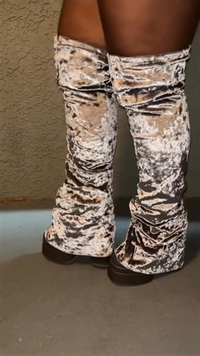 The velvet boots are back! | Danni Brown