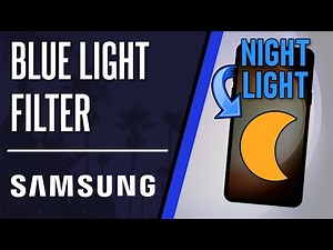How to Turn ON Blue Light Filter on Samsung Phone