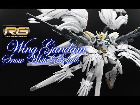 Conversion Build: RG 1/144 WING GUNDAM SNOW WHITE PRELUDE