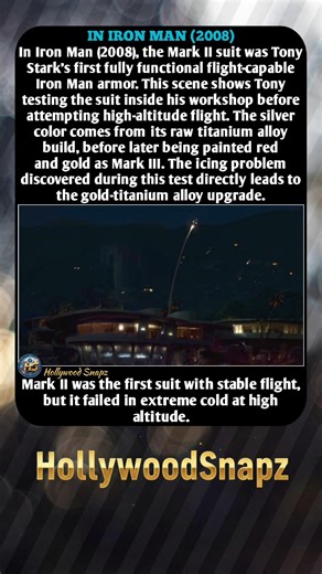 Iron Man Mark 2 First Test Scene 🔥