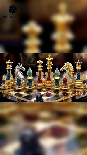 The Top 5 Most Expensive Chess Sets In The World! 🌎💎 #chess #chesstok #chessboard #chessset #luxury #expensive