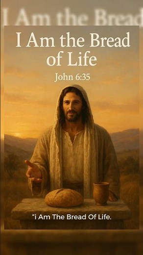 John 6 35 – "Jesus, the Bread of Life"