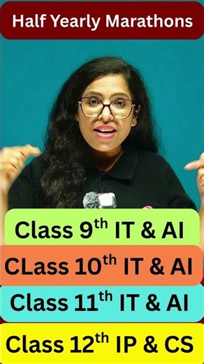 🚀Dont Miss the next Half Yearly Live Marathon| Barkha Mam!✨Score Full Marks with Quick Revision🔥