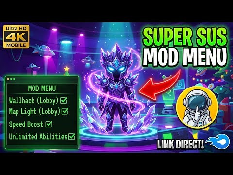 Super Sus MOD APK 2026🔥Unlimited Money + Free Shopping | All Unlocked Latest Version‼️