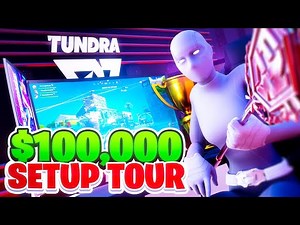 Tundra Fortnite's Ultimate Gaming Setup Tour ($100000)