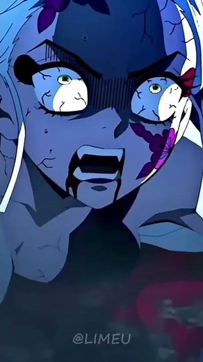 Nezuko smiling/little laugh while fighting daki | demon slayer season 2 episode 7