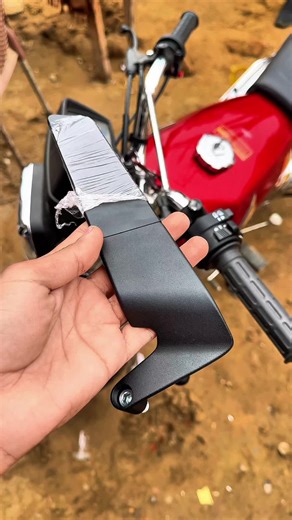Wings mirror #WingsMirror #BikeMirror #StylishBike #BikeDecoration #ModifiedBike