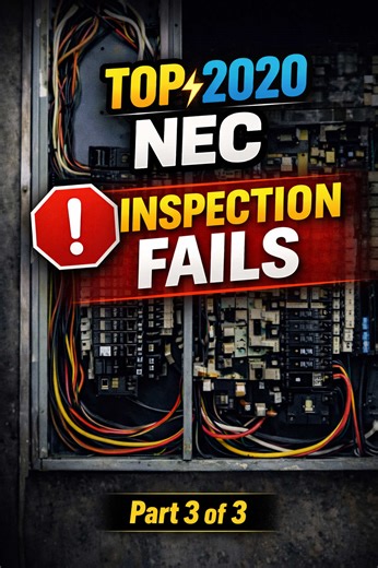 Top 2020 NEC Inspection Fails Every Electrician Should Know