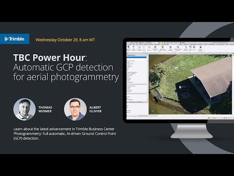 TBC Power Hour: Automatic GCP Detection for Aerial Photogrammetry - November 2025