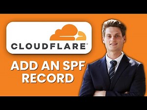 NEW! How to Add an SPF Record in Cloudflare (2025) ⚡ | Configure SPF for Email Deliverability