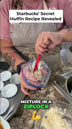 🧁 Cream Cheese Muffins 🧀 Easy Piping Technique Revealed! #muffins #baking #easyrecipes #shorts