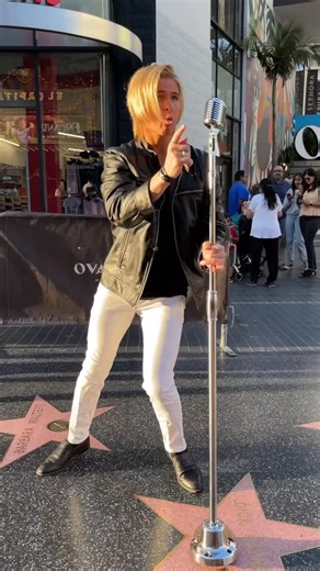 Shane Nagy on Instagram: "Billie Jean Hollywood Moonwalk 🤩 @shanenagy #moonwalk #moonwalker #public #hollywood #reels"