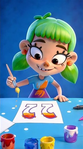 🖌️ Let’s Paint a Rainbow – But Only 22 Colors (NOT 67)!