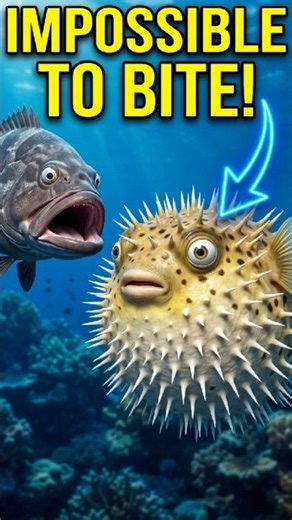 How a Pufferfish Instantly Inflates 300% to Defy Predators!