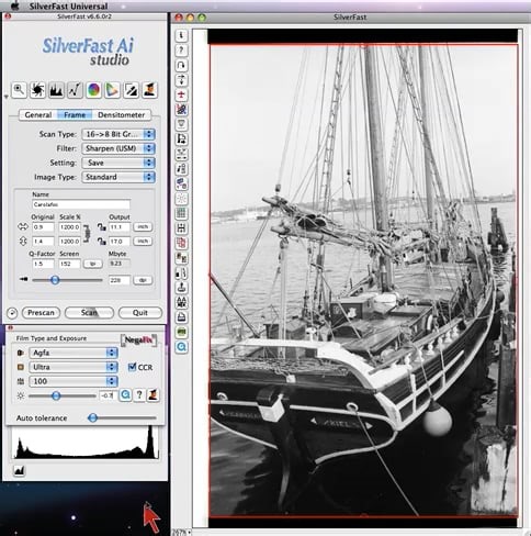 Focus Control with Nikon Filmscanner