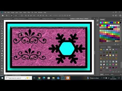 How to create clipping mask design in Adobe Photoshop