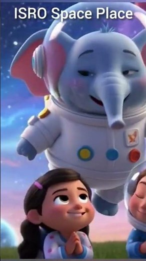 Black hole and its Interesting Facts explained by Space Elephant | ISRO Space Place #kidslearning