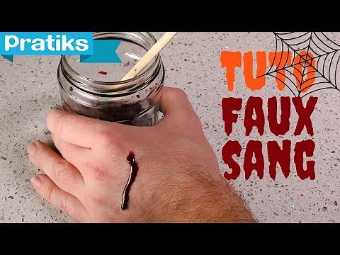 Halloween: How to make DIY fake blood?