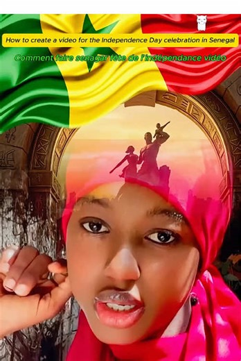 #capcut #capcutpioneer #SenegalIndependence #Senegal66#AfricaVibes One-tap to create your exclusive Senegal Independence Day masterpiece. Capture family moments or your personal style with the vibrant flag colors. African culture lovers can make stunning and atmospheric photos.✨🇸🇳 Générez en un clic votre chef-d'œuvre exclusif pour la Fête de l'Indépendance du Sénégal. Capturez des moments en famille ou votre style unique avec les couleurs vibrantes du drapeau. Les amateurs de culture africain