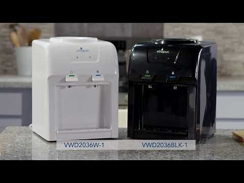 Vitapur VWD2036W-1, VWD2036BLK-1 Countertop Water Dispensers
