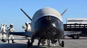 2.9K views · 147 reactions | The US military's secretive X-37B robot spaceplane blasted off from Florida on its seventh mission, the first launched atop a SpaceX Falcon Heavy rocket capable of delivering it to a higher orbit than ever before https://reut.rs/3tBmsaC | Reuters | Facebook
