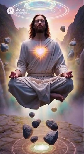 Jesus levitation meditation #Jesus #Bible #meditation
