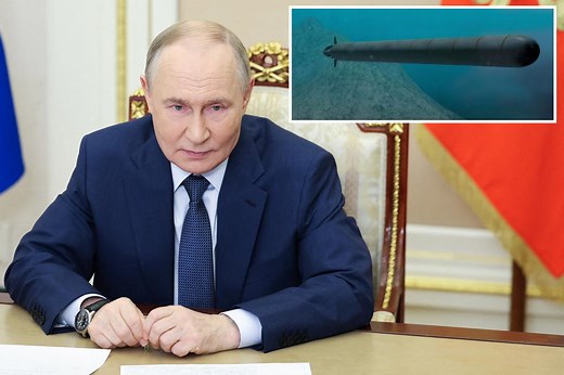 Russia tested Poseidon nuclear torpedo capable of destroying cities with radioactive tsunamis: Putin