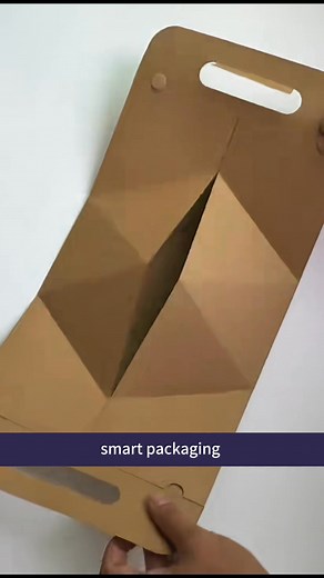 1.4K views | Check this foldable kraft paper box for takeaway! Made...