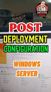 POST DEPLOYMENT CONFIGURATION 🖥️ ✅Server Manager ✅Promote this Server to a DOMAIN controller ✅Add a New Forest ✅Root Domain Name ✅DSRM Password ✅NetBIOS ✅PC will reboot automatically after installation #ITSkills #IbaAngMayAlam #ComputerSystemServicing #highlightsシ゚ #everyoneシ゚ #followerseveryone | Teachervince