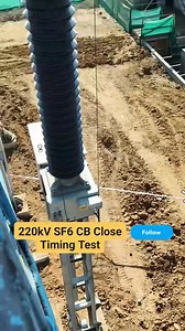 #fblifestyle 220kV SF6 Circuit Breaker Timing Test | Close Operation with Standard Values | CB Timing Test Explained #220kV #SF6CircuitBreaker #CircuitBreakerTimingTest #CBTimingTest #CloseOperation | Er Muhammad Miyaji
