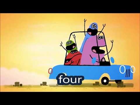 The four song sight word practice video