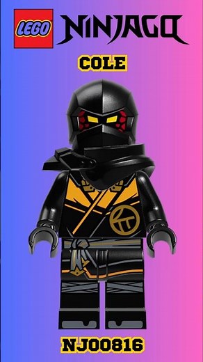 COLE - LEGO NINJAGO NJO0816 MINIFIGURE