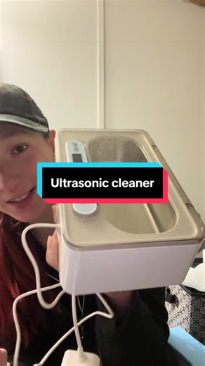 So easy to use and fast too #cleaner #ultrasoniccleaner #jewlery #ultrasonic #clean